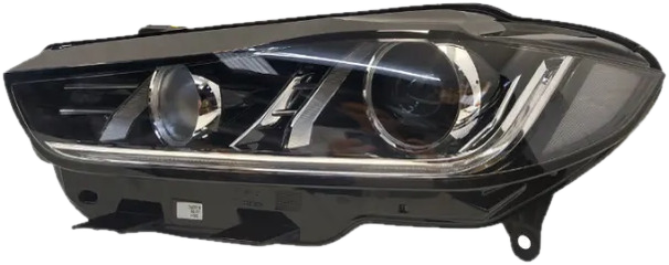 Farol Jaguar XE LED Original — peça real do estoque